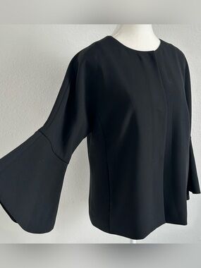 banana republic bell sleeve formal blouse coat